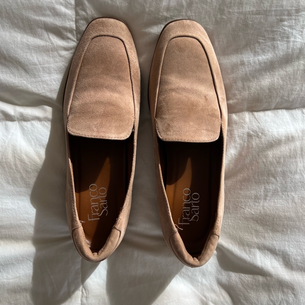 Franco Sarto Woman’s Tan Loafers